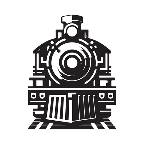 vintage hand drawn illustration of old steam train logo design 35764891 Vector Art at Vecteezy