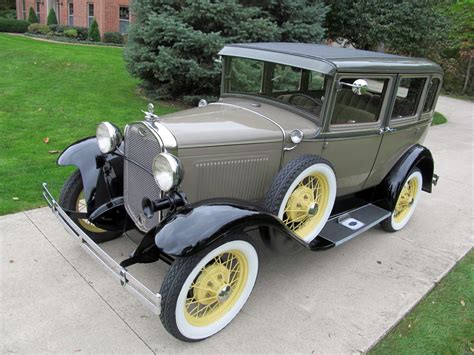 Ford Model A Deluxe Town Sedan Peters Motorcars