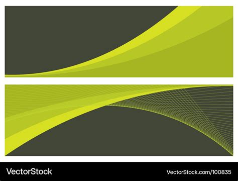 Abstract Banners Headers Royalty Free Vector Image