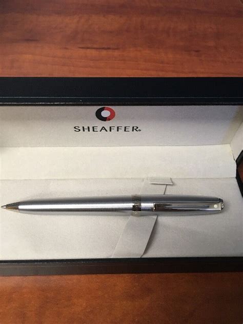 Sheaffer Prelude Brushed Chrome Mm Pencil Ebay