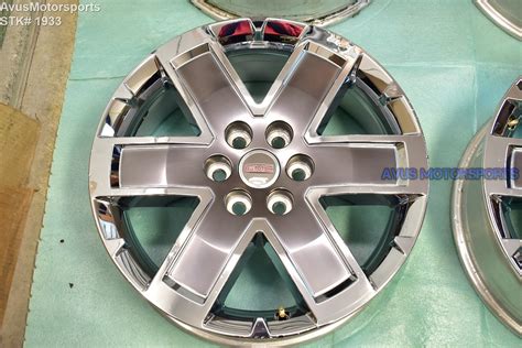 20 Gmc Acadia Denali Oem Factory Wheels Chevrolet Traverse 2011 2012 2013 2014