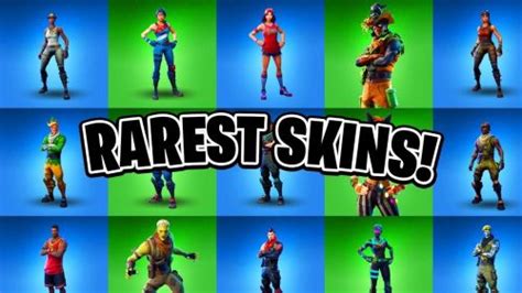 Fortnite Skins Rare Rarity