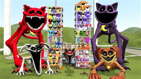 DESTROY ALL 3D CATNAP SMILING CRITTERS POPPY PLAYTIME ALPHABET LORE