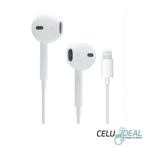 Audifonos Earpods Lightning Connector Genéricos Celuideal