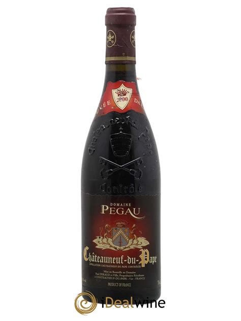 Acheter Châteauneuf du Pape Domaine du Pegaü Cuvée Da Capo Paul et