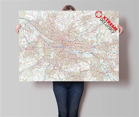 Greater Glasgow Area Postcode Sector Map (G4) – Map Logic