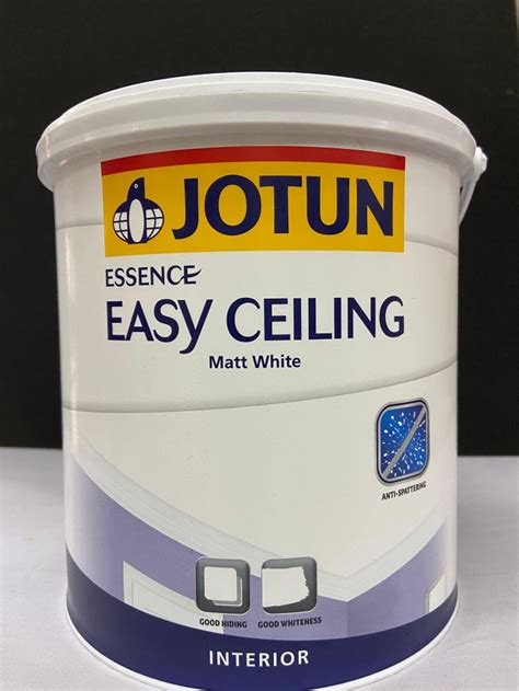 Jual Cat Khusus Gypsum Plafond Jotun Easy Ceiling 26Kg Kota