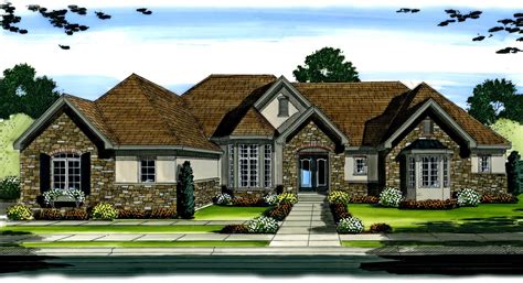 French Country One Story House Plans Combining Timeless Elegance And