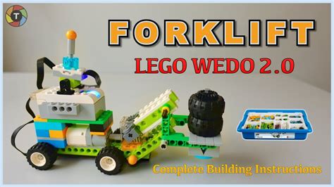 Lego Wedo 2 0 Forklift Building Instructions YouTube