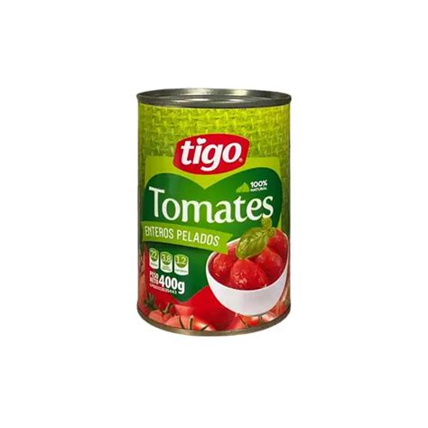 Tomates Pelados Enlatados Tigo 400g Todo En Abby