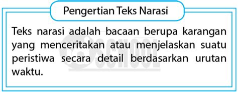 Pengertian Narasi Adalah Arti Ciri Ciri Struktur Unsur Jenis Narasi ...