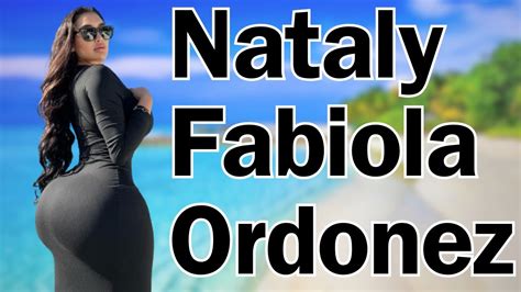 Nataly Fabiola Ordonez Curvy Model 2024 YouTube