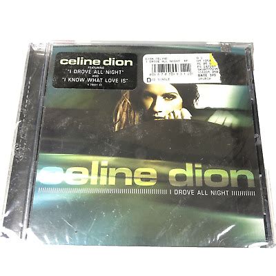 I Drove All Night Single By C Line Dion Cd Jul Sony Music