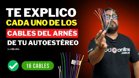 Así funcionan los cables del arnés de tu autoestéreo AudioOnline