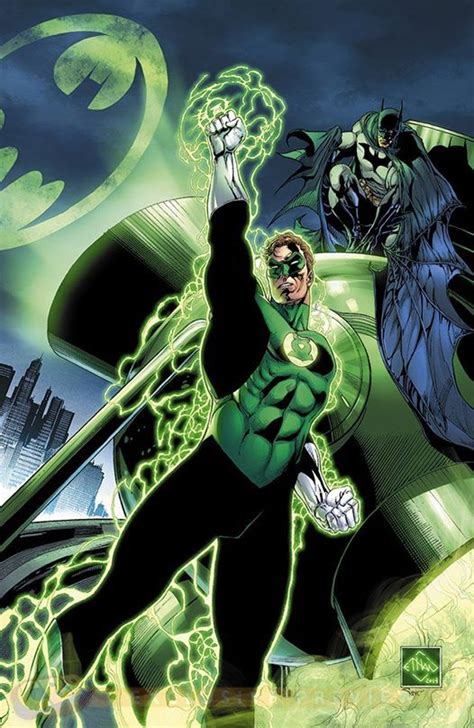 Green Lantern Hal Jordan And Batman By Ethan Van Sciver Green Lantern