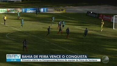 Batv Salvador Futebol Bahia De Feira Vence Partida Contra O