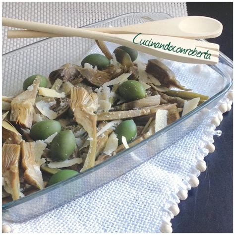 Insalata Di Carciofi Cotti A Vapore Cucinando Con Roberta