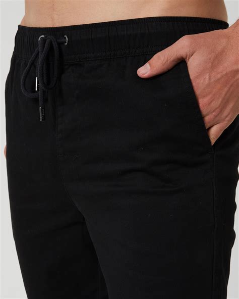 Swell Woven Jogger Pant Black Surfstitch