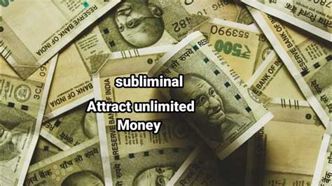 Attract Unlimited Money Subliminals Just Listen With Faith Instantly