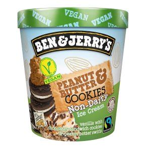 Ben Jerry S Non Dairy Peanut Butter Half Baked Frozen