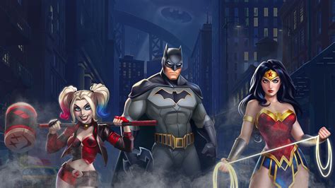 Harley Quinn Batman Wonder Woman DC Comics DC Universe Digital Art