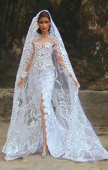 Pin By Jolanta Mirek On Ubranka Dla Lalek Barbie Wedding Dress