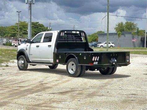 2022 Ram 5500 Flatbed Truck 6 Speed Automatic For Sale Homestead Fl Ram5500ccdsl94cms