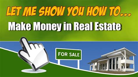 How To Make Money In Real Estate Real Estate Investing For Beginners