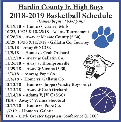 Hardin County School Sports Schedules – Hardin County Independent