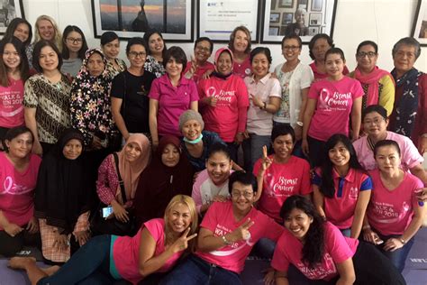 Bali Pink Ribbon Support Group Gathering For March Bali Pink Ribbon