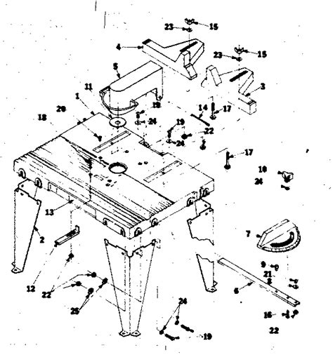 Craftsman Router Table Replacement Parts