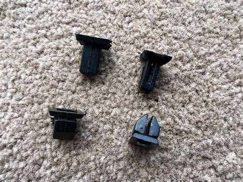 Fits Mercedes Benz Boot Trim Strip Cover Clips A B C E Class 124 Black Plastic Ebay