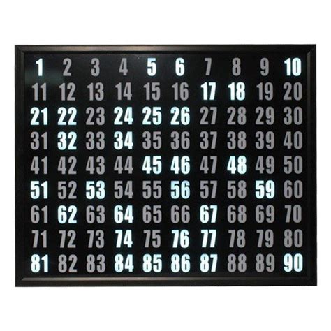 Electronic Bingo Number Flashboard I Bingo Flashboard I Display Board