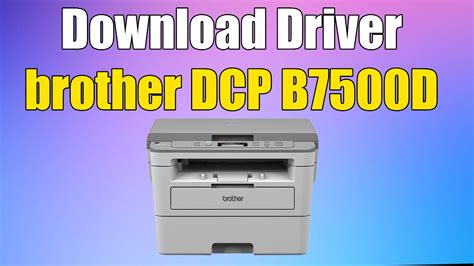 How To Install Driver Brother Dcp B D Printer Windows Or Youtube