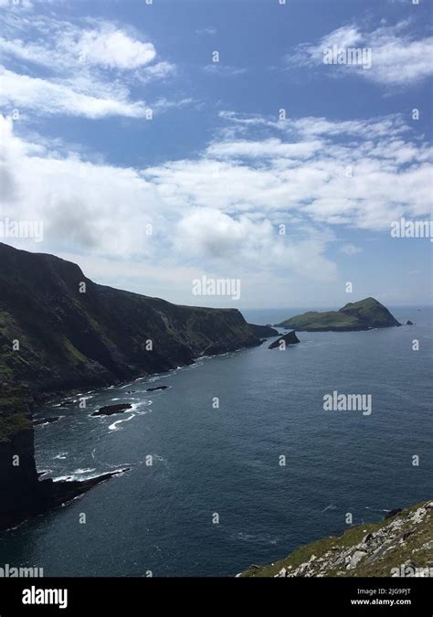 Views overlooking the Ring of Kerry Stock Photo - Alamy