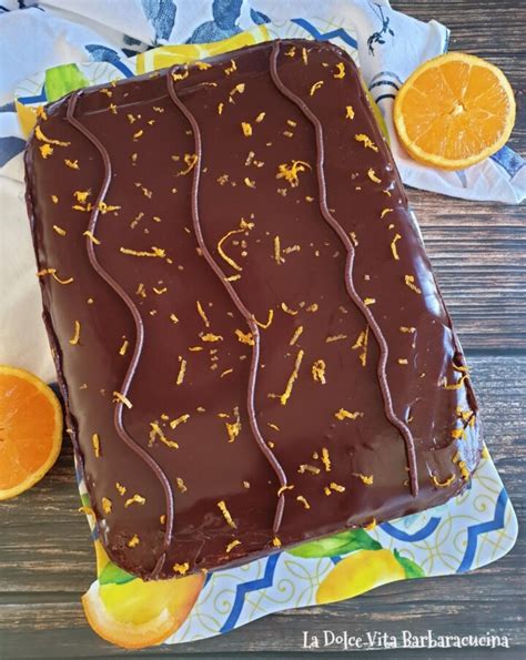 Torta Fiesta Arancia E Cioccolato La Dolce Vita