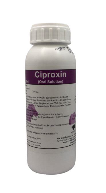 Ciproxen - broad-spectrum antibiotic for the treatment of poultry ...