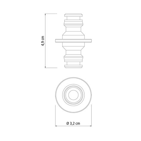 Conector Para Engates R Pidos Tramontina Para Mangueiras E