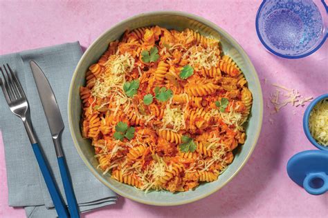 Creamy Tex Mex Pulled Pork Fusilli Recipe Hellofresh