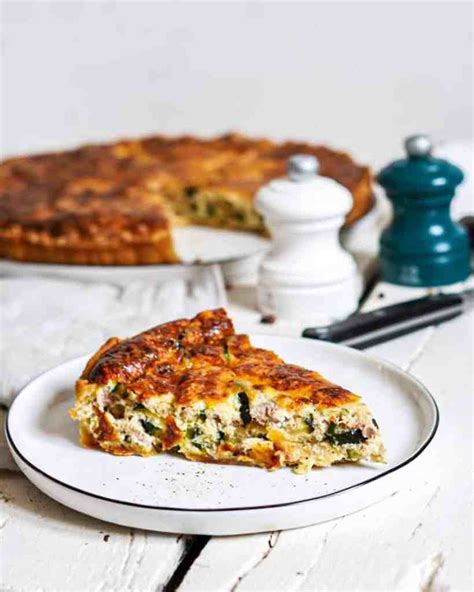 Quiche Au Thon Et à La Courgette The Daily Saby Le Blog Recettes