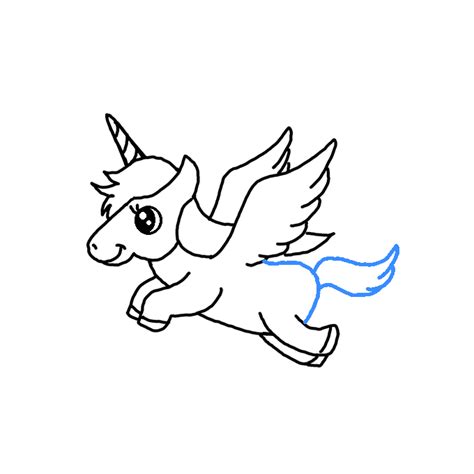 How To Draw A Pegasus Step By Step Easy Drawing Guides Drawing Howtos