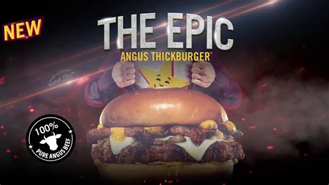 The New Epic Angus Thickburger At Hardees Youtube