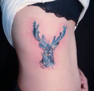 Beautiful Blue Ink Tattoo Designs Tattooblend