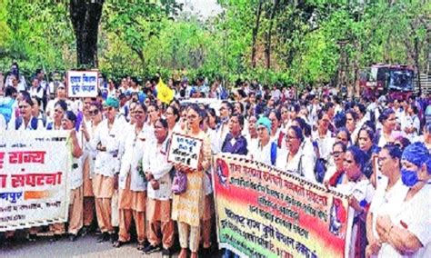 State Govt Employees On Indefinite Strike For Ops The Hitavada