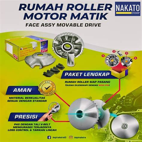 Jual Aspira Paket Rumah Roller Vario 125 Fi Non LED Lama HONDA Di Lapak