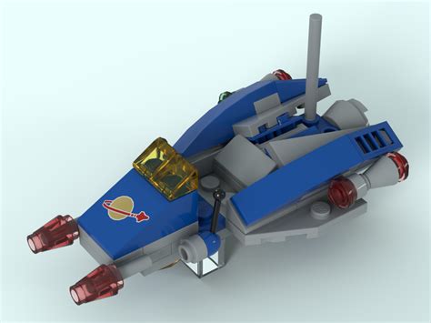 Lego Moc Classic Space Rebuild Of The Super Secret Police Enforcer 30282 By Excalibur115