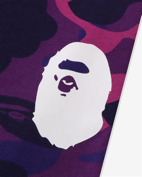 BAPE COLOR CAMO SWEAT PANTS - PURPLE – Undefeated