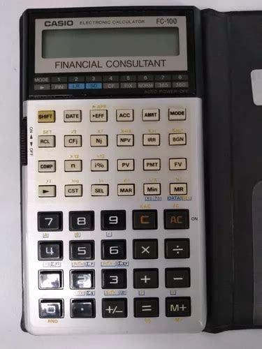 Calculadora Casio Fc Financial Consultant Fc Fc Frete Gr Tis