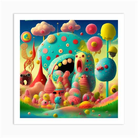 Candy Land Art Print by Hades Arce - Fy