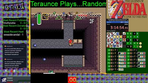 Teraunce Plays Rando ALttp Normal Open Keysanity SRL Race YouTube